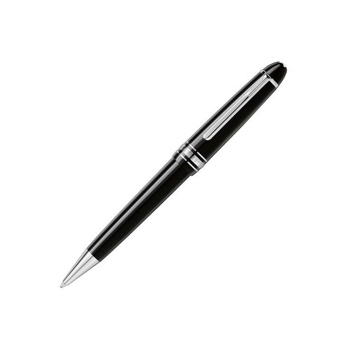 Full view of the Montblanc Meisterstück Midsize ballpoint pen.