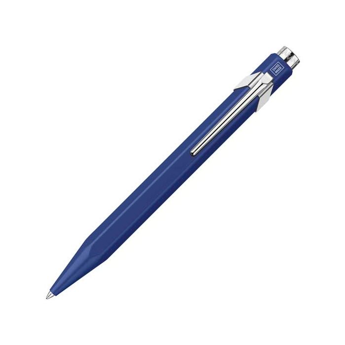 This is the Caran d'Ache 849 Blue Rollerball Pen.