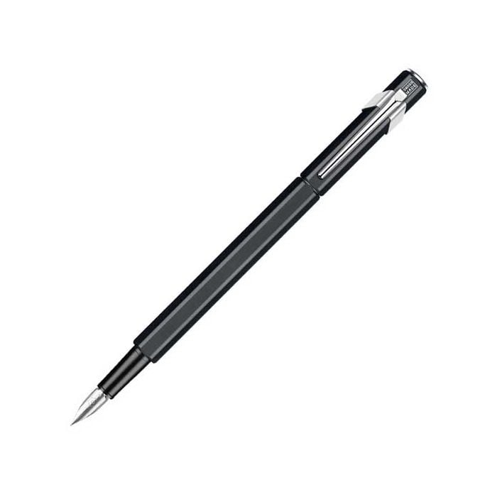 This is the Caran d'Ache 849 Metal Black Fountain Pen.