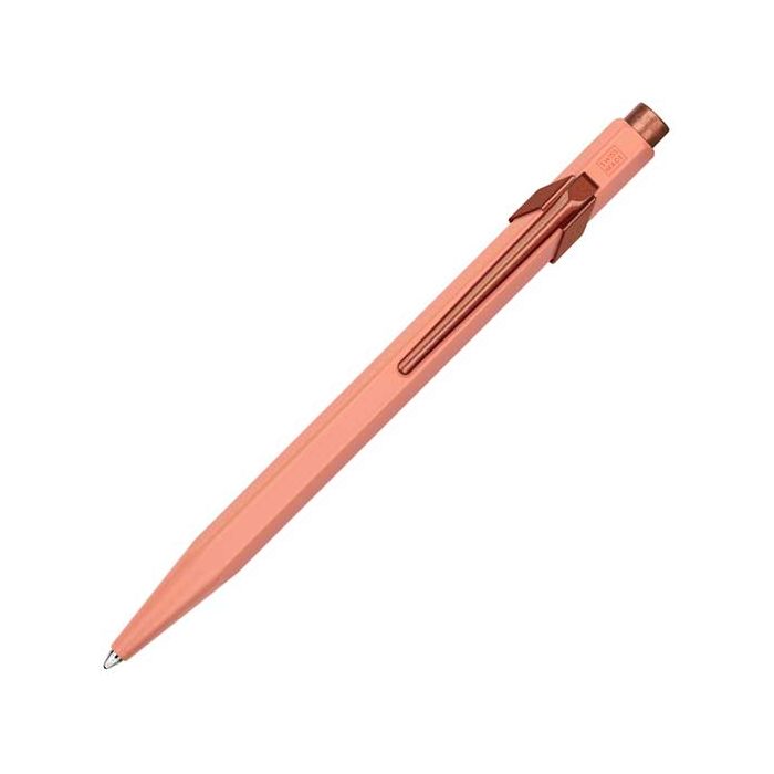 This is the Caran d'Ache 849 Tangerine 'Claim Your Style Edition 3' Ballpoint Pen. 