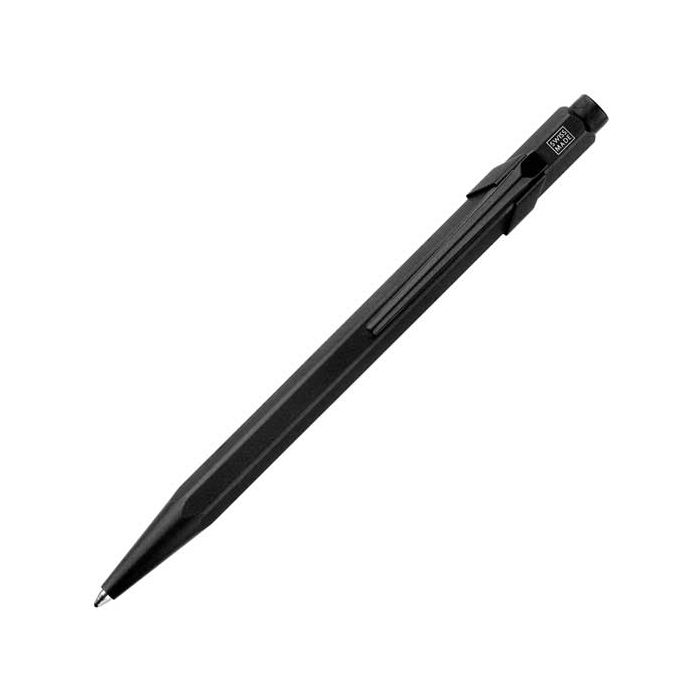 This is the Caran d'Ache 849 Black Code Ballpoint Pen.
