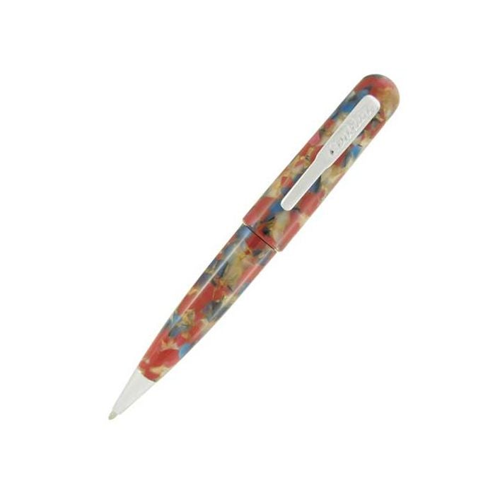The Conklin, All American, Old Glory Multi-Tone Lacquer with Chrome Trim Ballpoint Pen has been created as a limited edition ballpoint. A twist mechanism pen with multi-coloured resin barrel, expertly crafted for comfort and style.