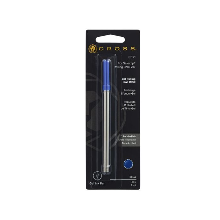 Pen　Refill　Cross　Blue　Rollerball　Medium　Selectip　Sense