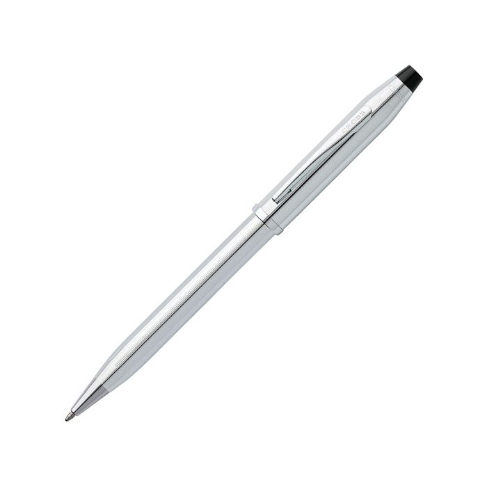 Cross Century II Lustrous Chrome Ballpoint Pen with Lustrous Chrome appointments.