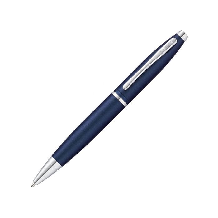 This Calais Midnight Blue Lacquer Ballpoint Pen was designed by Cross. 