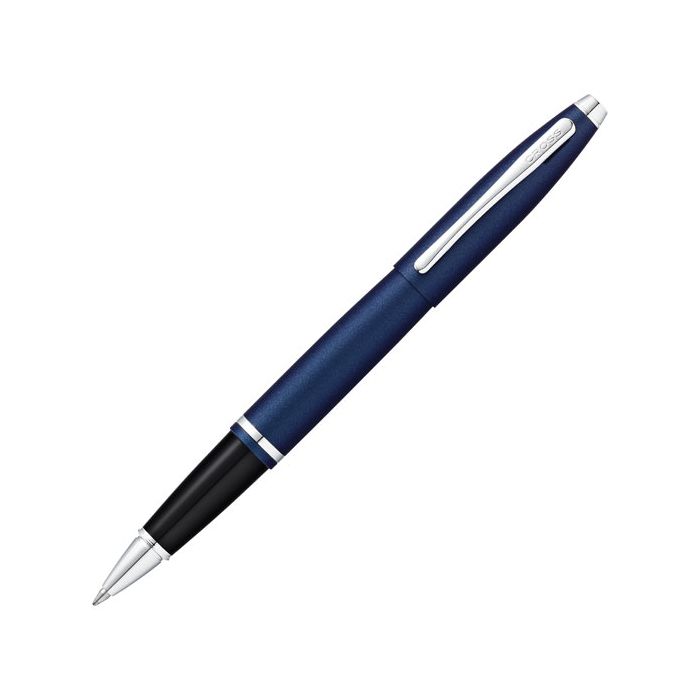 This Calais Midnight Blue Lacquer Rollerball Pen was designed by Cross. 