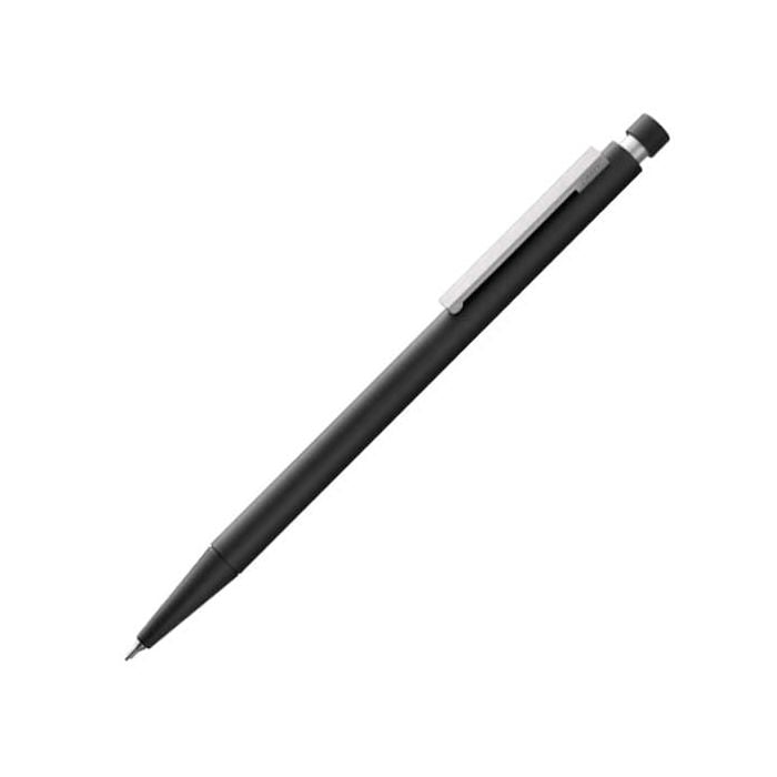 Matt black mechanical pencil in the cp 1 range with eraser.