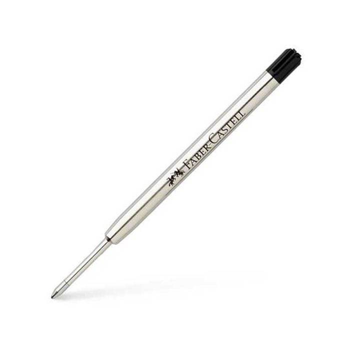 Graf von Faber-Castell black ballpoint pen refills with a medium ball width.