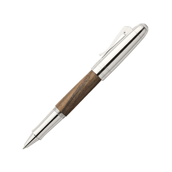 This Magnum Series Walnut Wood Rollerball Pen is designed by Graf von Faber-Castell. 