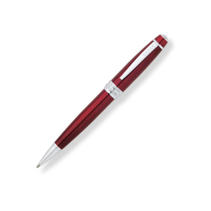Cross Bailey rollerball pen, in red lacquer.