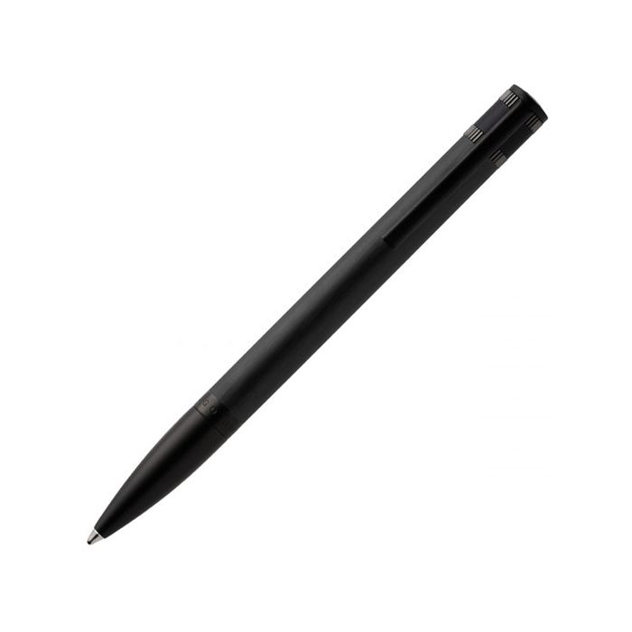 This Brushed Black Explore Ballpoint Pen has been designed by Hugo Boss.