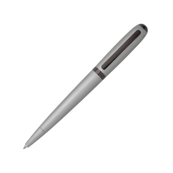 This Chrome Contour Brushed Ballpoint Pen is designed by Hugo Boss. 