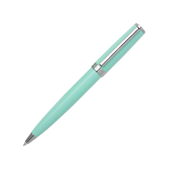 This Gear Icon Light Green Ballpoint Pen is designed by Hugo Boss. 