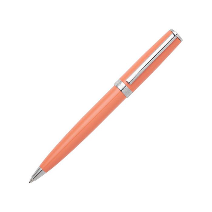 This Gear Icon Light Orange Ballpoint Pen is designed by Hugo Boss. 