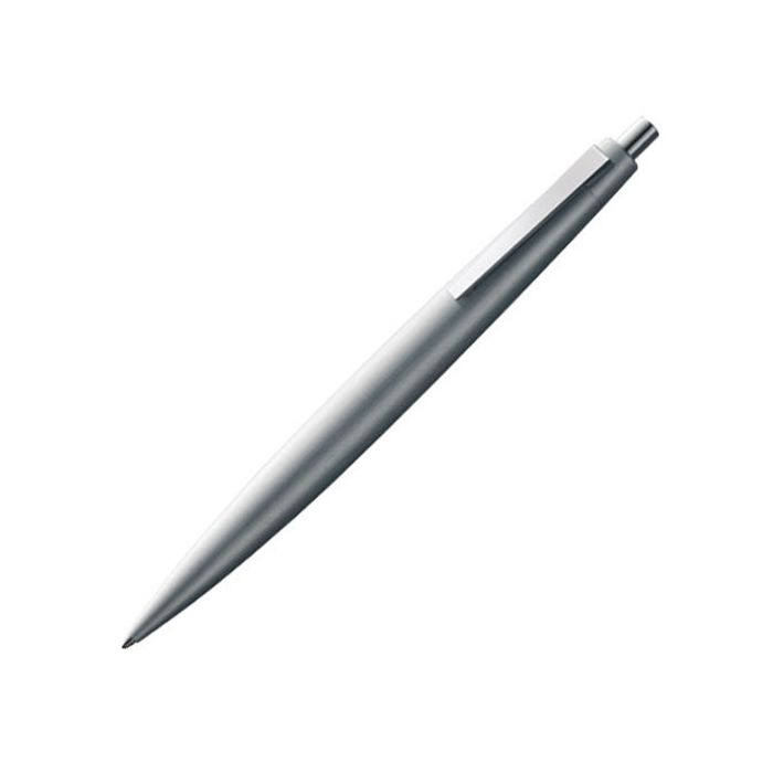 LAMY 2000 Ballpoint Pen, Brushed Stainless Steel.