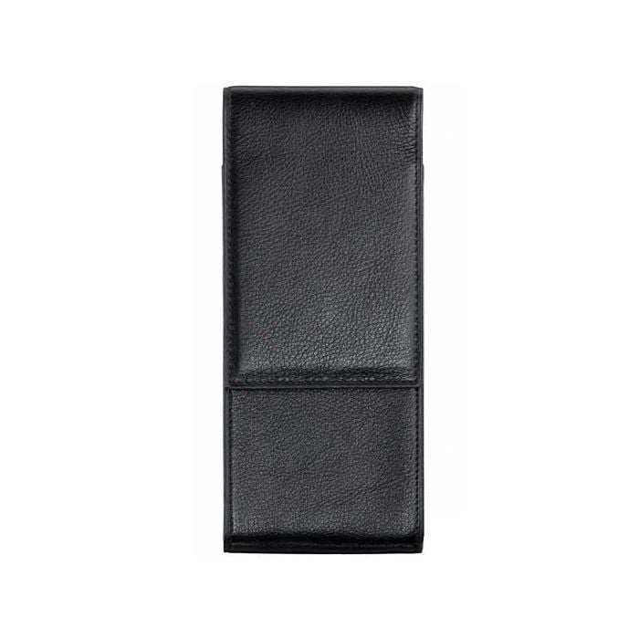 This black leather pen case is part of the Lamy collection.