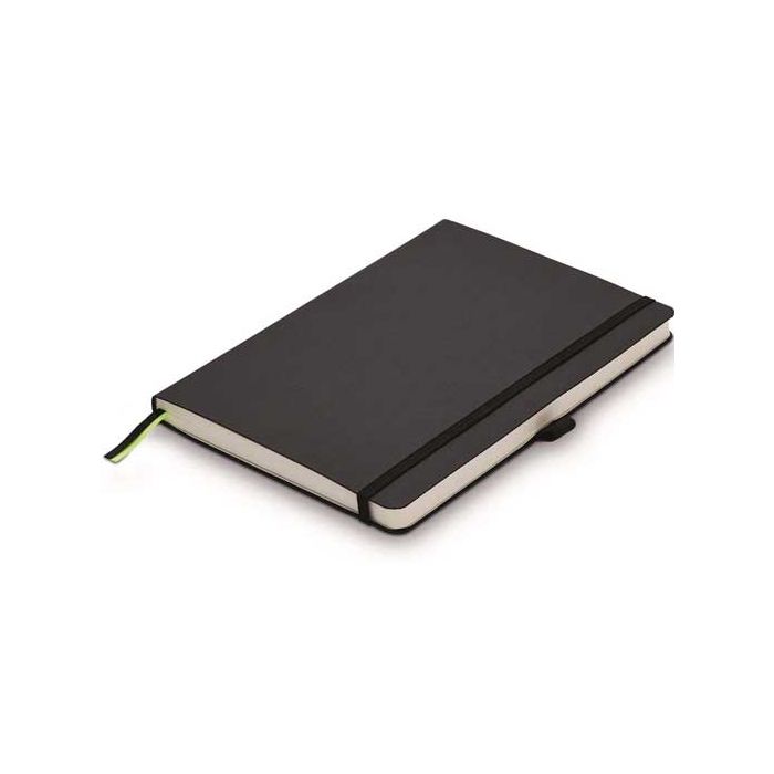 The LAMY Black Softcover Ruled Notebook A6