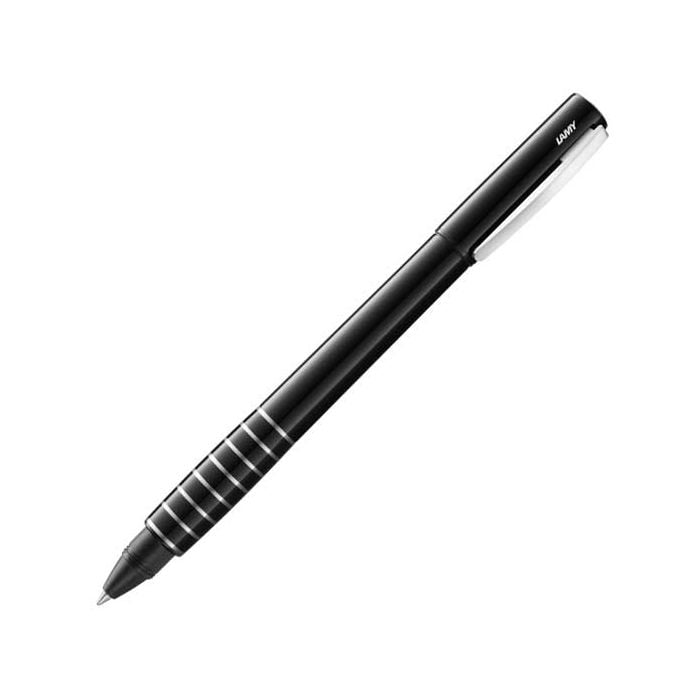 This is the Black Diamond Lacquer Accent Rollerball Pen designed by LAMY.