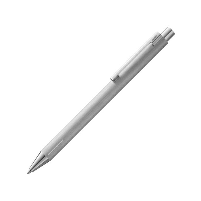 This is the LAMY Brushed Stainless Steel Econ Ballpoint Pen. 