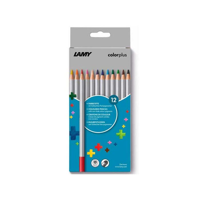 This is the LAMY Pack of 12 Colourplus Pencils. 