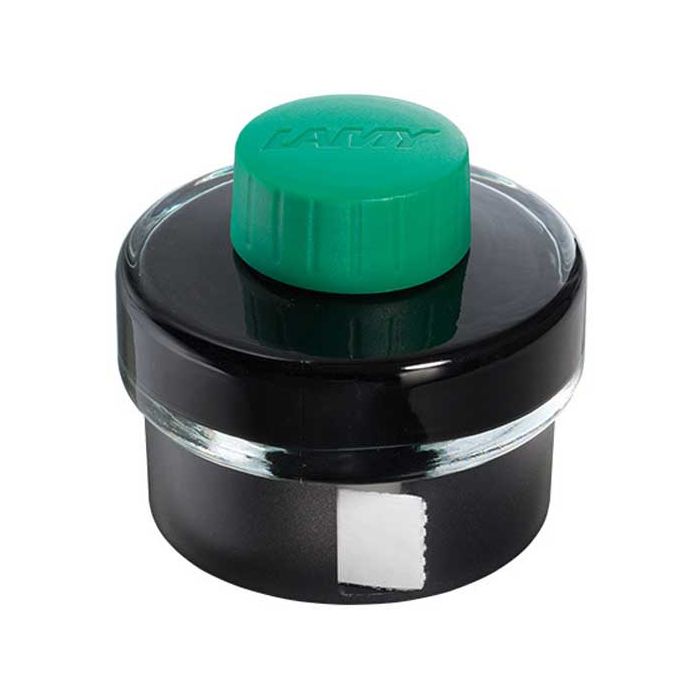 This is the LAMY 50ml Green T52 Ink Bottle.