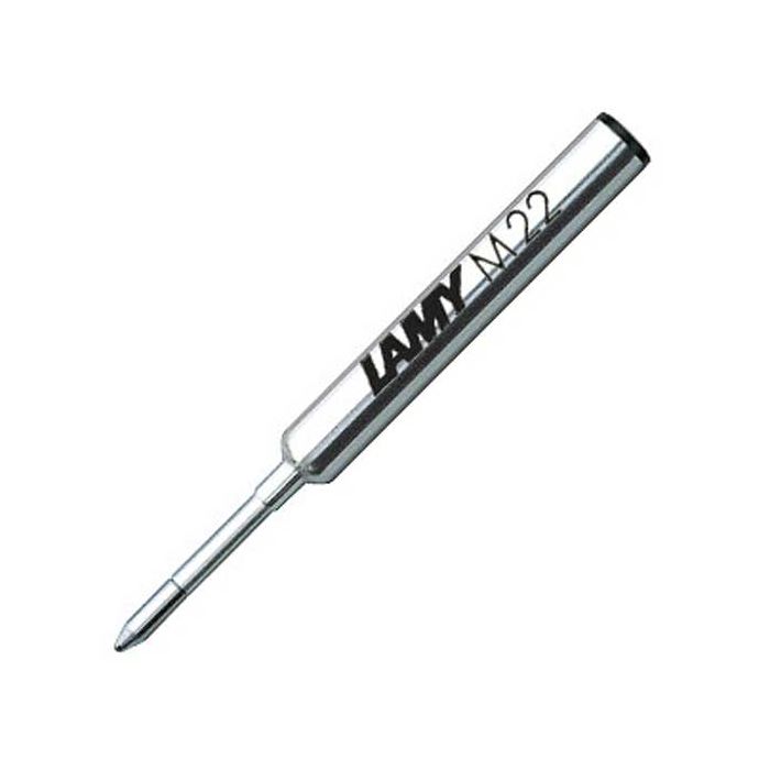 This is the LAMY Compact Black M22 M Ballpoint Pen Refill. 