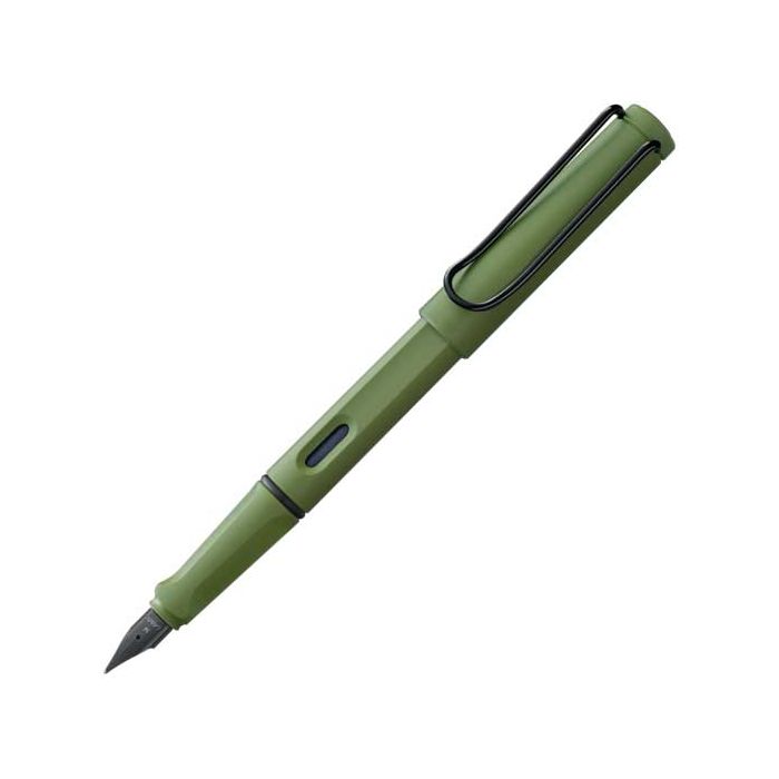 This is the LAMY Savannah Green Special Edition Safari Origin Fountain Pen.