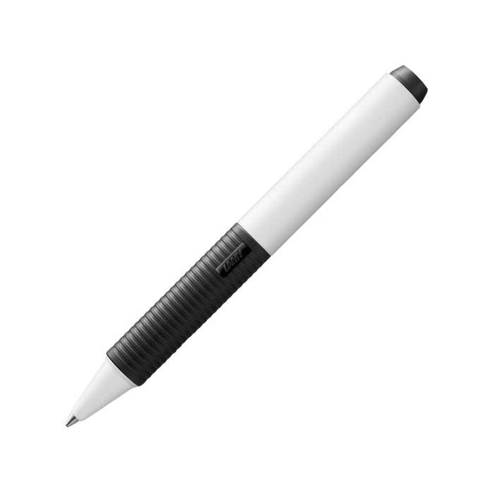 LAMY Screen ballpoint pen with stylus and a white matt barrel.