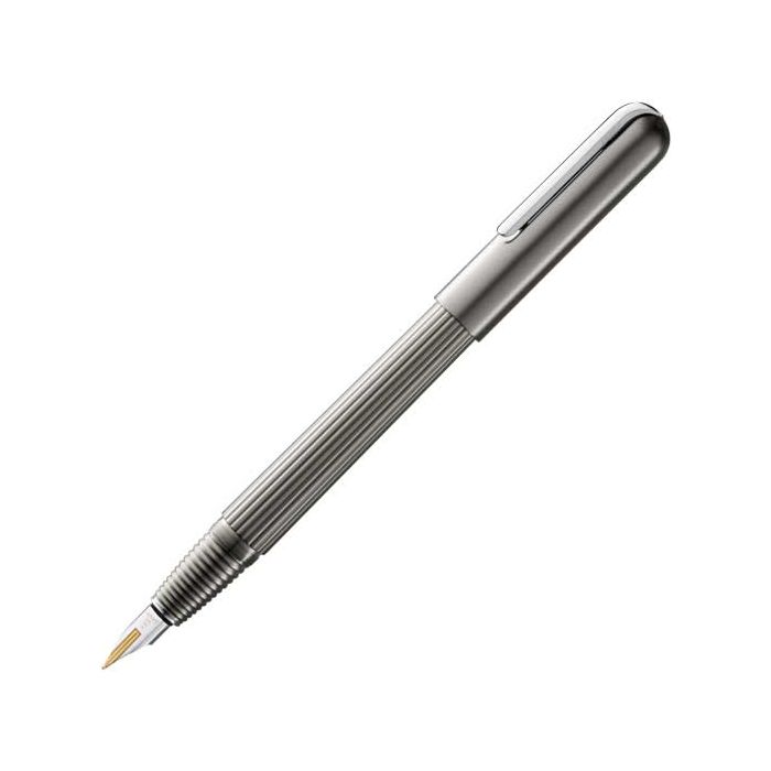 This is the LAMY Imporium Titanium Fountain Pen.