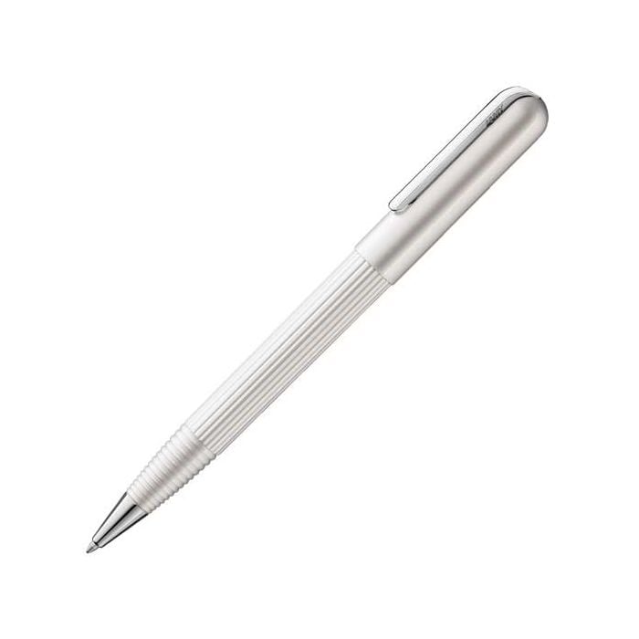 This is the LAMY Imporium Lx White/Silver Ballpoint Pen. 