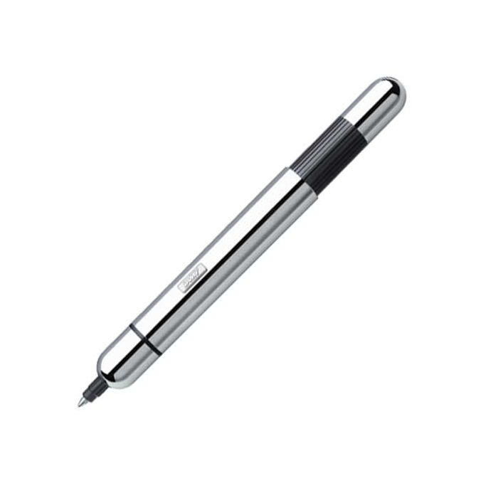 LAMY Pico polished chrome ballpoint pen, with silver-coloured logo.