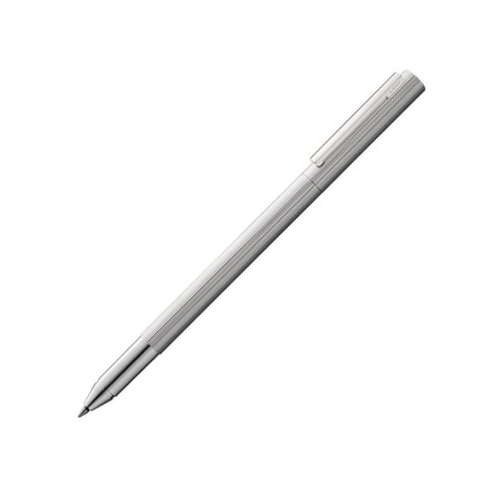 LAMY CP1 Guilloche stainless steel rollerball pen.