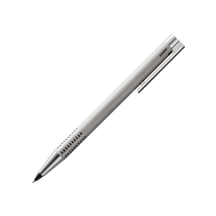 The LAMY Logo Brushed Steel Mechanical Pencil