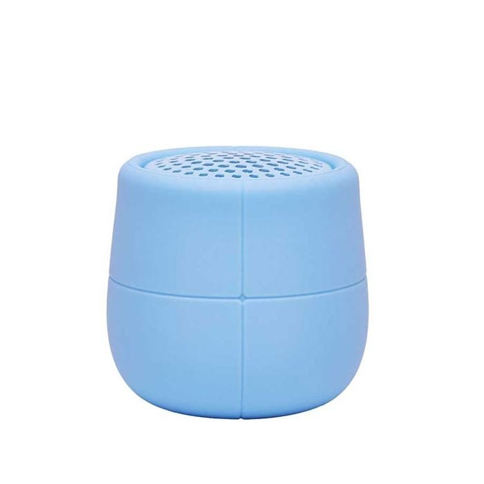 This is the Lexon Mino X Water Resistant Light Blue Floating Bluetooth Speaker.