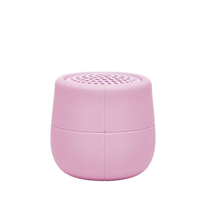 This is the Lexon Mino X Water Resistant Soft Pink Floating Bluetooth Speaker.