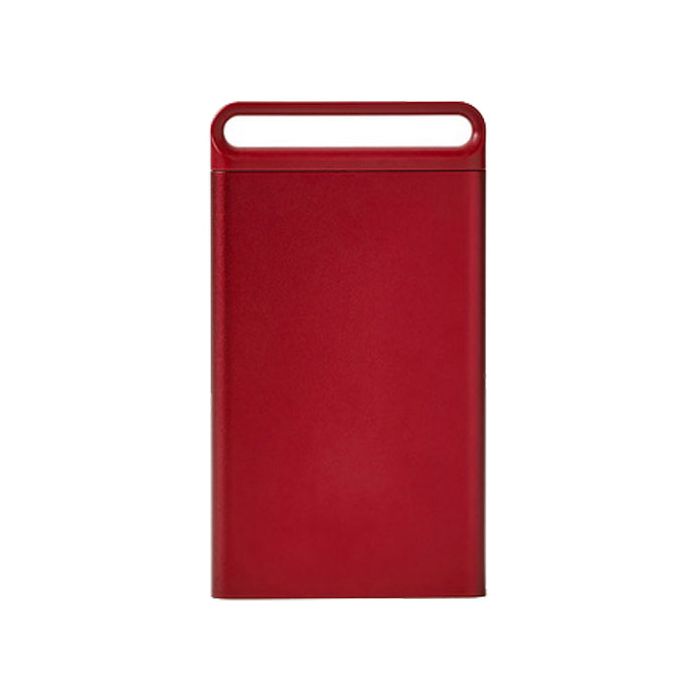 This Nomaday Red Business Card Case is designed by Lexon. 