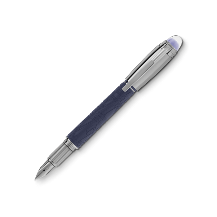 Montblanc's Starwalker Doué Fountain Pen SpaceBlue