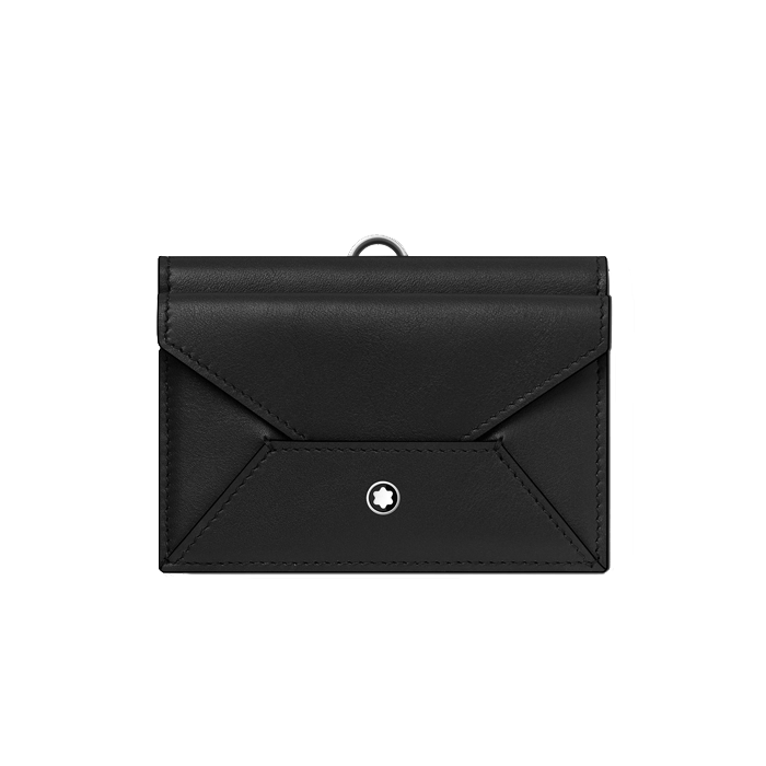 Meisterstück Selection Soft Black Leather Card Holder 4CC By Montblanc