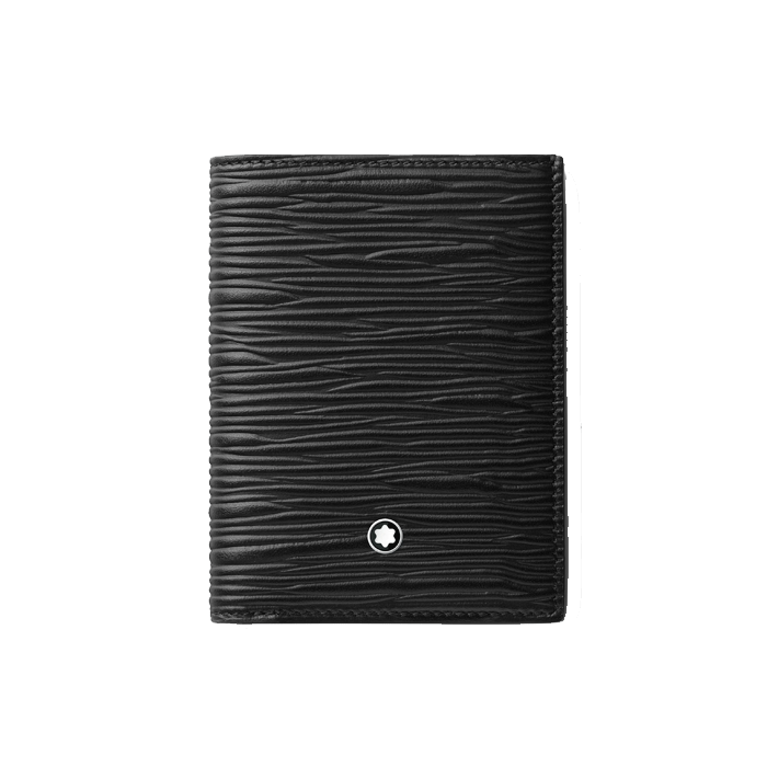 Mini 4CC Black Leather Wallet Meisterstück 4810 By Montblanc
