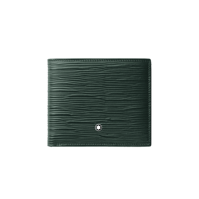 Montblanc Meisterstück 4810 Wallet 8CC In British Green Leather