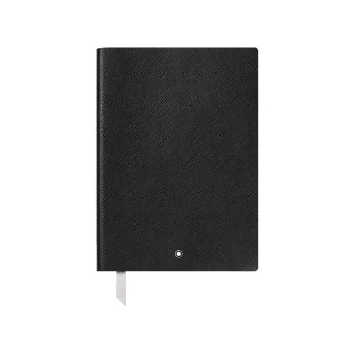 Fine Stationery Lined Black Notebook #163 designed by Montblanc.