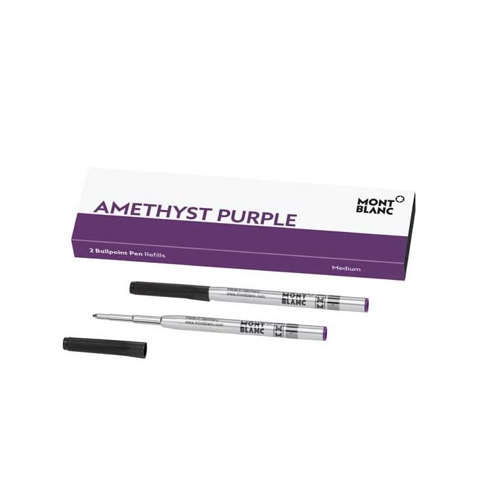The Montblanc Amethyst Purple Ballpoint Refill Medium