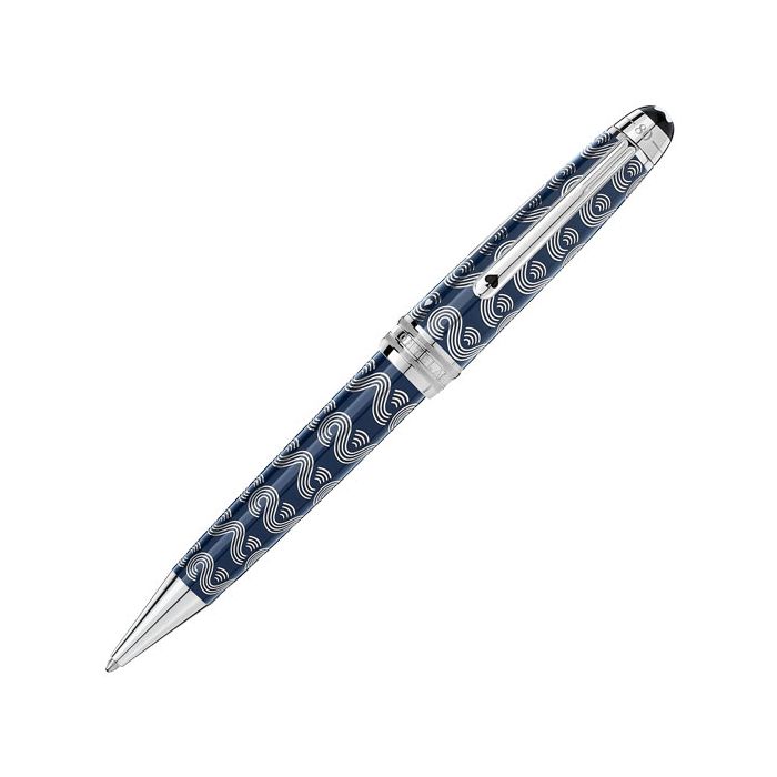This is the Montblanc Meisterstück Solitaire Midsize Around the World in 80 Days Ballpoint Pen.