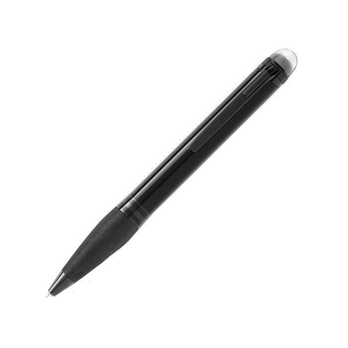 This Black Cosmos Doué StarWalker Ballpoint Pen was designed by Montblanc. 
