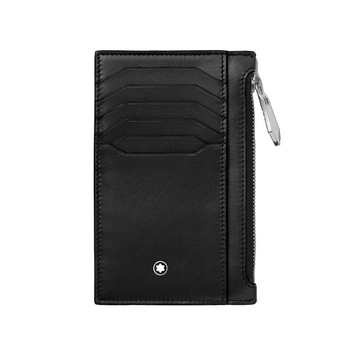 This Black Meisterstück 8CC Zipped Pocket was designed by Montblanc. 
