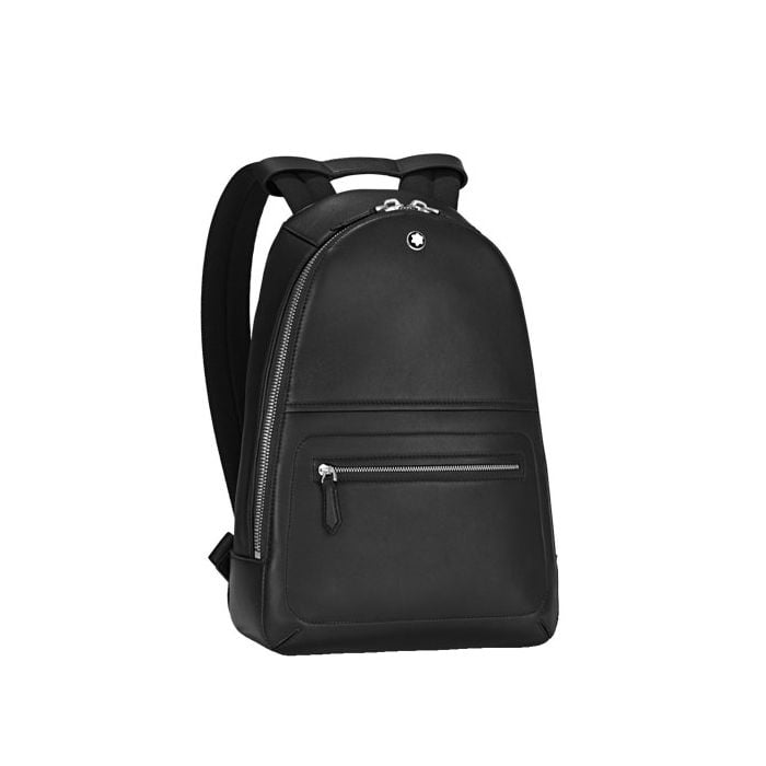 This Black Meisterstück Selection Soft Mini Backpack is designed by Montblanc. 