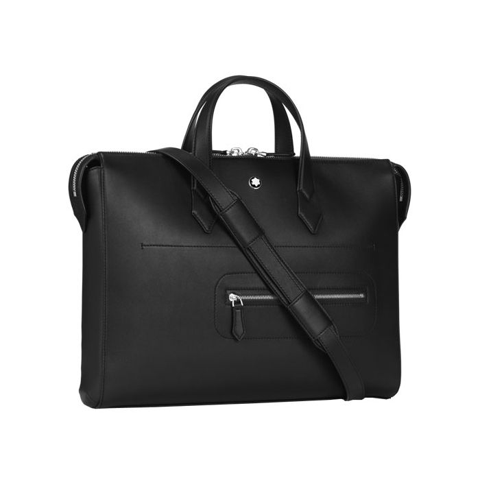 This Black Meisterstück Selection Soft Slim Document Case is designed by Montblanc. 