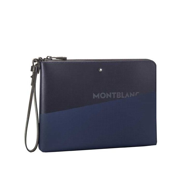 This is the Montblanc Extreme 2.0 Blue/Black Medium Pouch.