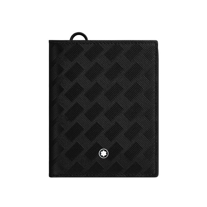 The Extreme 3.0 Black Compact 6CC Wallet has been designed by Montblanc. 