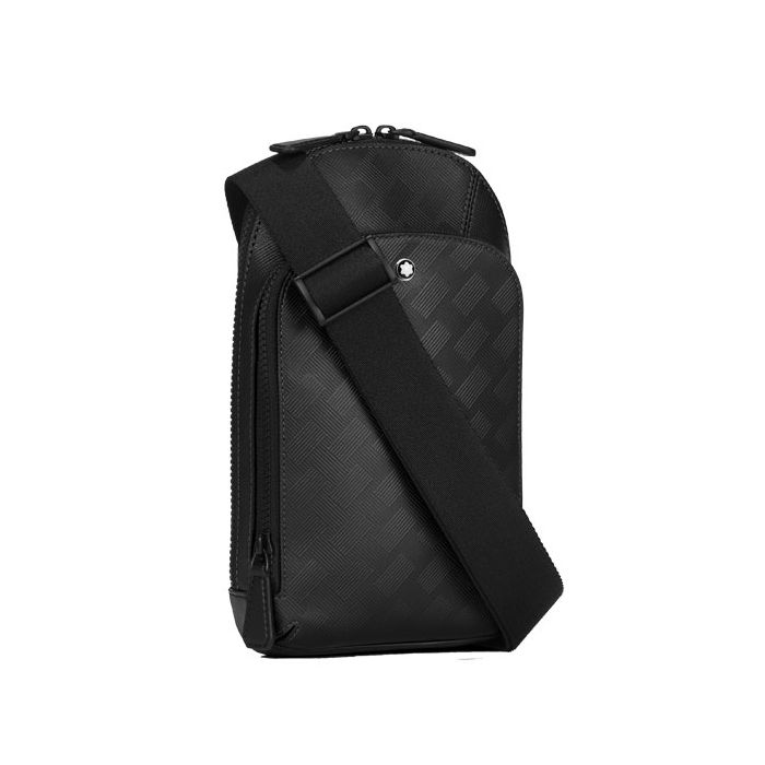 The Extreme 3.0 Black Sling Bag has been designed by Montblanc. 